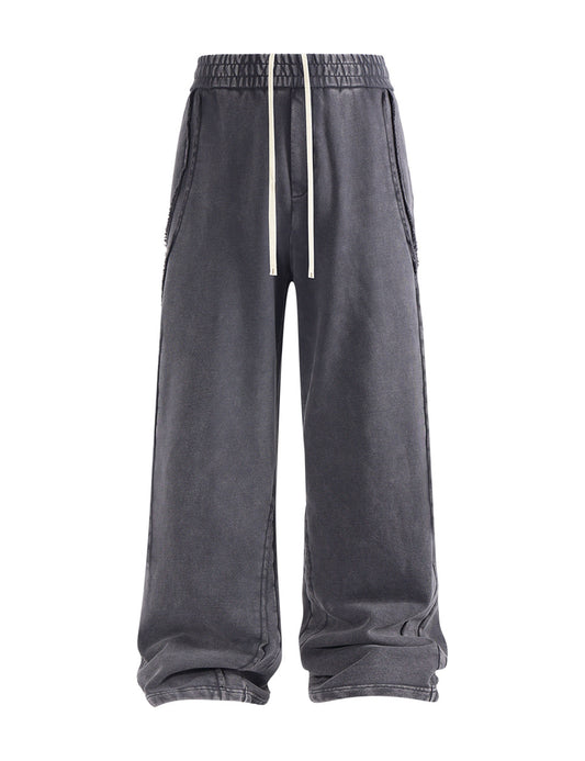 CHARCOAL PANEL SWEATPANTS Sweatpants | STREETWEAR APPAREL | UNDEVELOPED