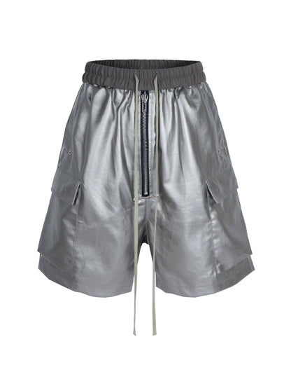 METALLIC SHINE CARGO SHORTS Cargo Shorts | STREETWEAR APPAREL | UNDEVELOPED