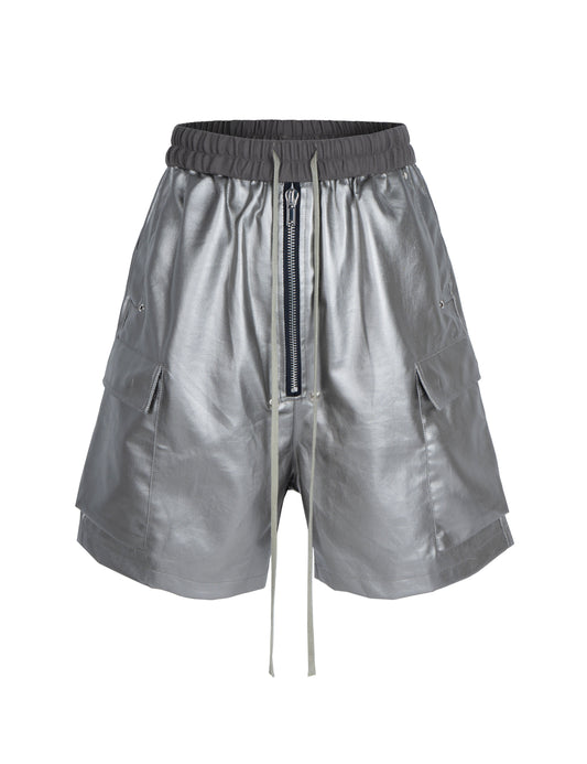 METALLIC SHINE CARGO SHORTS Cargo Shorts | STREETWEAR APPAREL | UNDEVELOPED