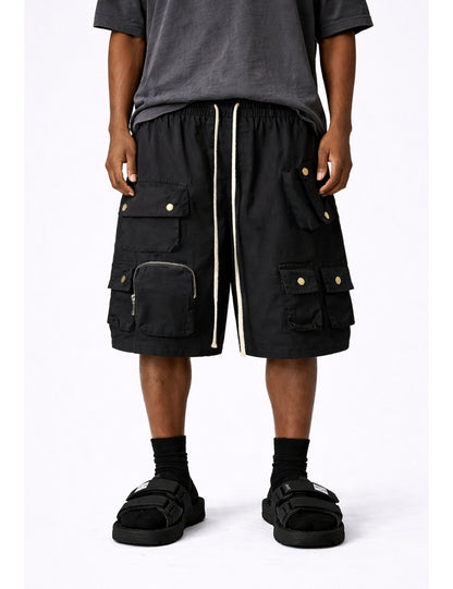 NOIR MULTI CARGO SHORTS Cargo Shorts | STREETWEAR APPAREL | UNDEVELOPED
