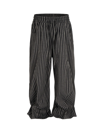 NOIR STRIPED LOUNGE PANTS Cargo Pants | STREETWEAR APPAREL | UNDEVELOPED