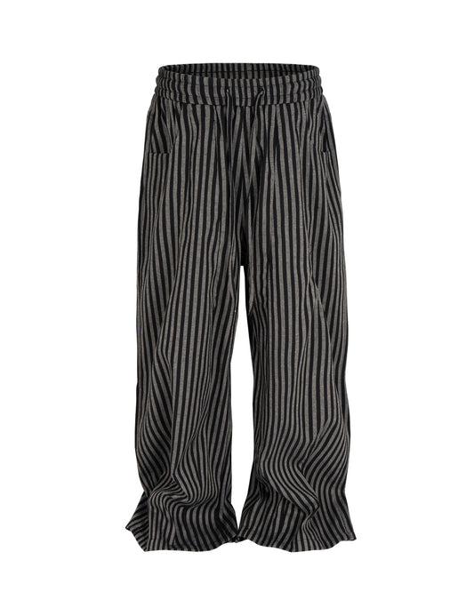 NOIR STRIPED LOUNGE PANTS Cargo Pants | STREETWEAR APPAREL | UNDEVELOPED
