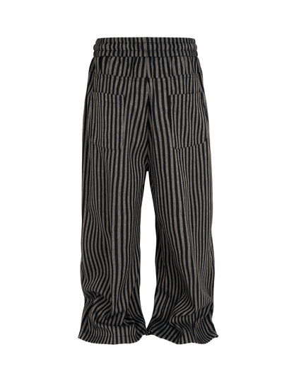 NOIR STRIPED LOUNGE PANTS Cargo Pants | STREETWEAR APPAREL | UNDEVELOPED