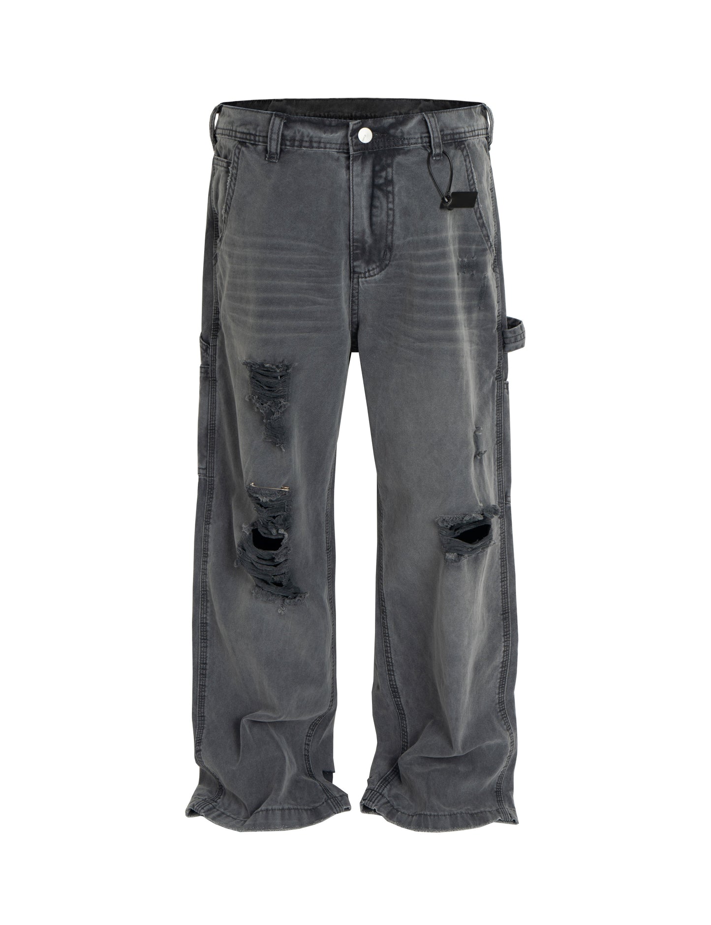 DISTRESSED CARGO DENIM Cargo Pants | STREETWEAR APPAREL | UNDEVELOPED