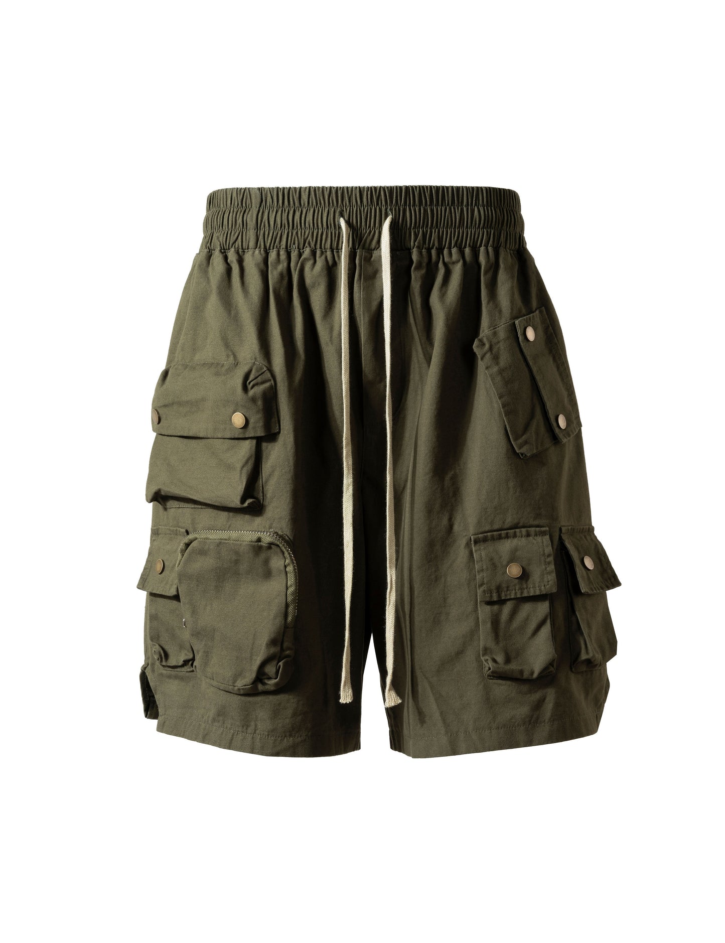 OLIVE MULTI CARGO SHORTS Cargo Shorts | STREETWEAR APPAREL | UNDEVELOPED
