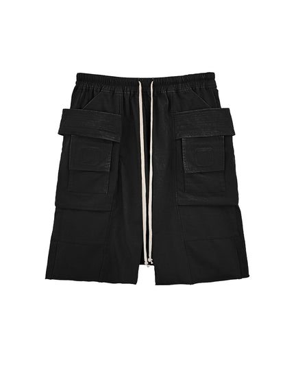 NOIR DROP-CROTCH CARGO SHORTS Cargo Shorts | STREETWEAR APPAREL | UNDEVELOPED