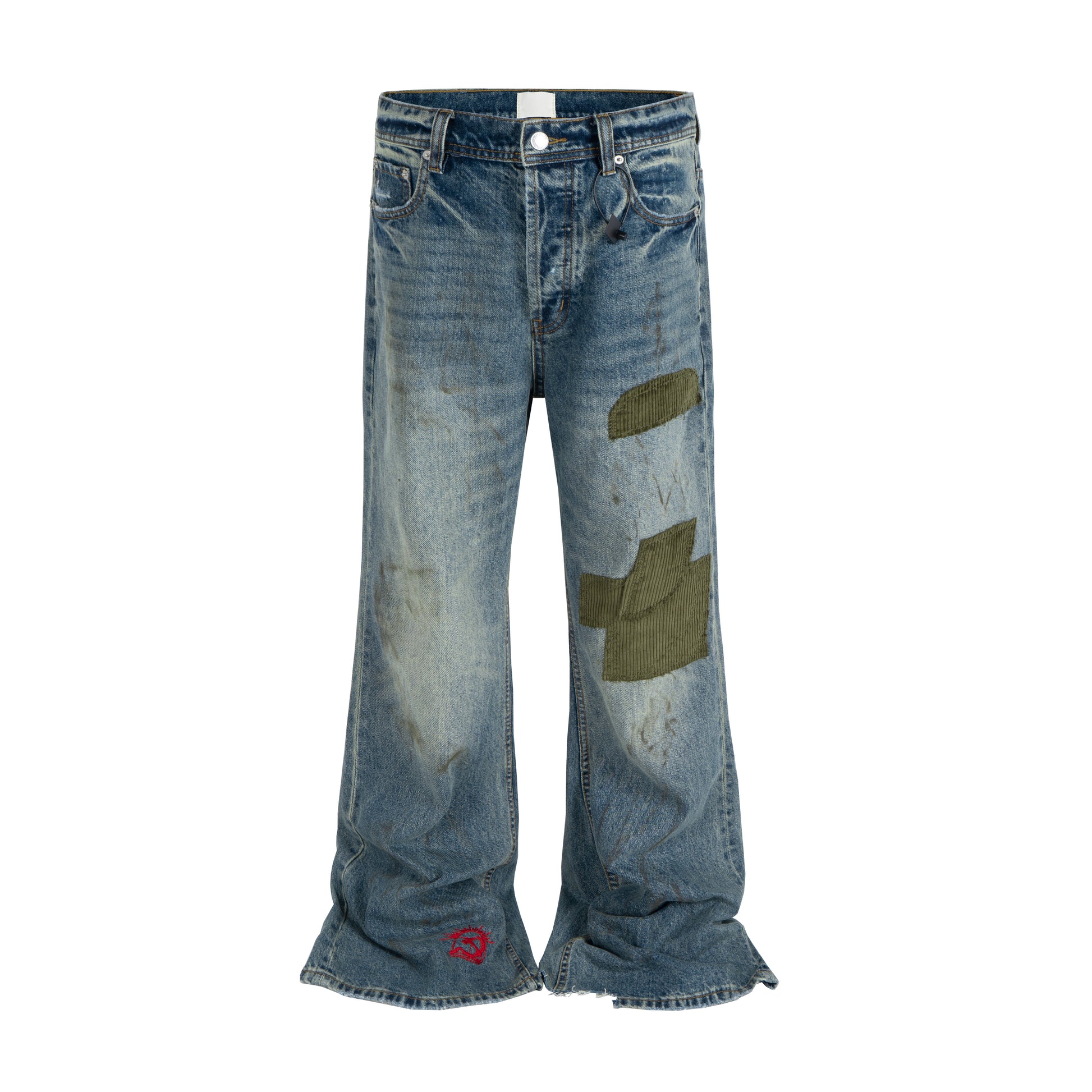 MUD PATCHWORK FLARE DENIM | UNDEVELOPED