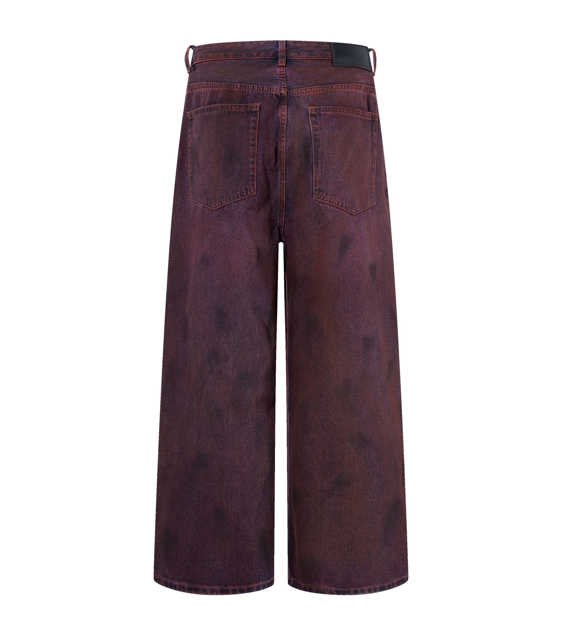 WIDEBOY BURGANDY DENIM | UNDEVELOPED