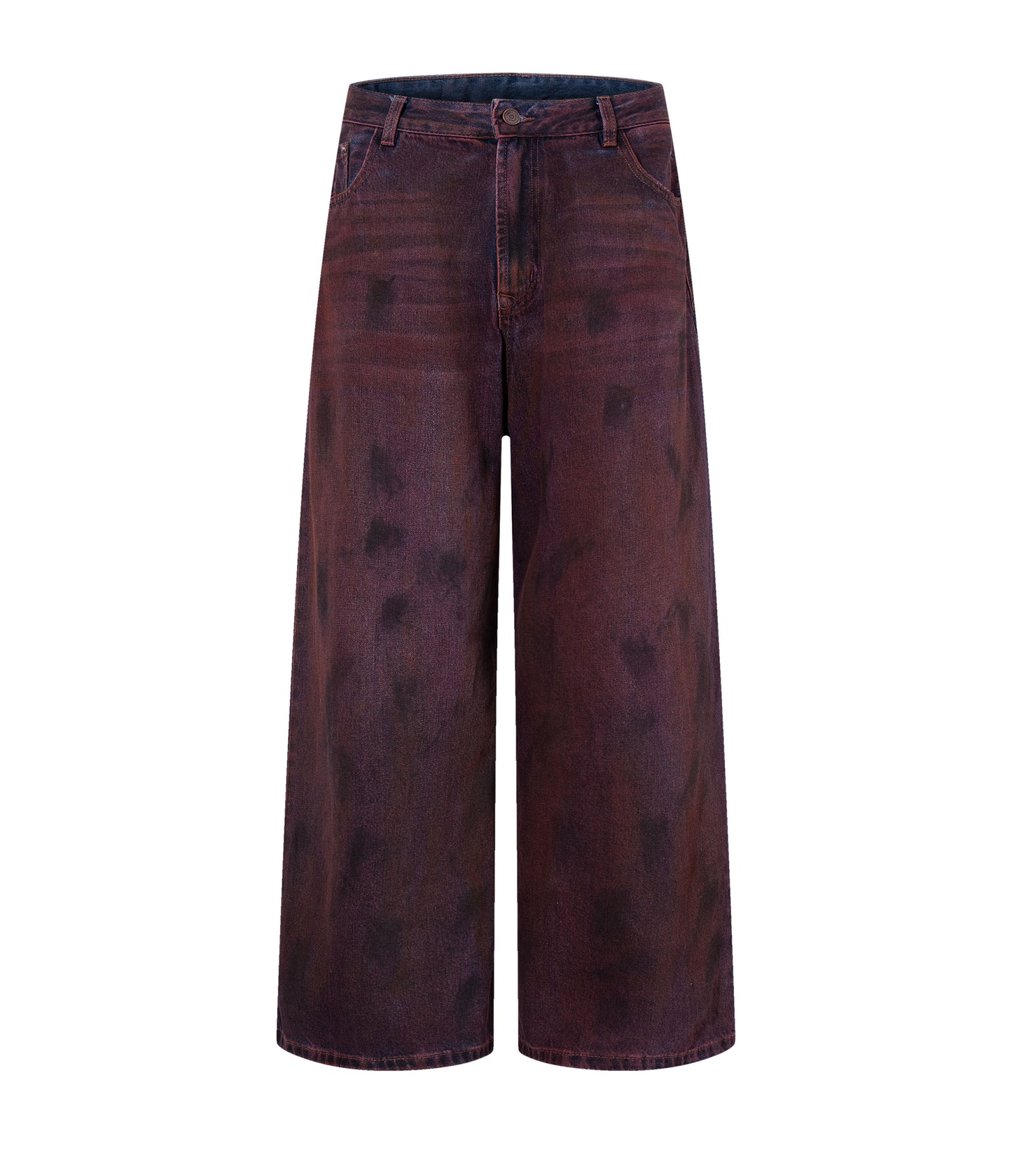 WIDEBOY BURGANDY DENIM | UNDEVELOPED