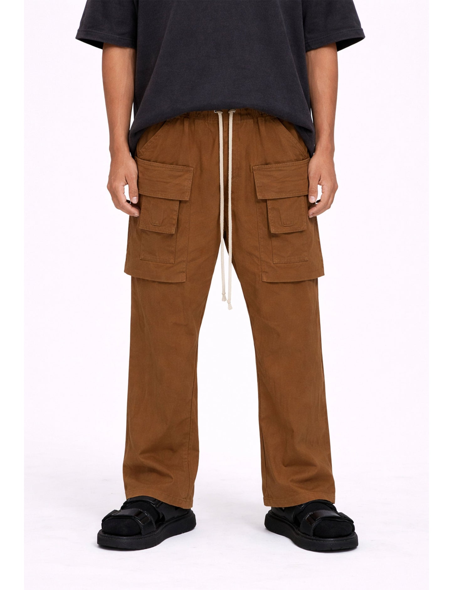 DESERT DROP-CROTCH DRAWSTRING CARGO PANTS Cargo Pants | STREETWEAR APPAREL | UNDEVELOPED
