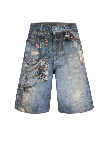 LOCKSMITH DENIM SHORTS Denim Shorts | STREETWEAR APPAREL | UNDEVELOPED
