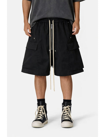 NOIR DRAWSTRING SHORTS Cargo Shorts | STREETWEAR APPAREL | UNDEVELOPED