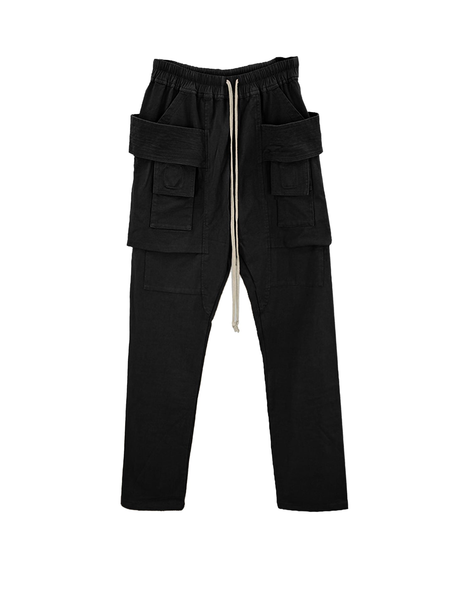 NOIR DROP-CROTCH DRAWSTRING CARGO PANTS Cargo Pants | STREETWEAR APPAREL | UNDEVELOPED