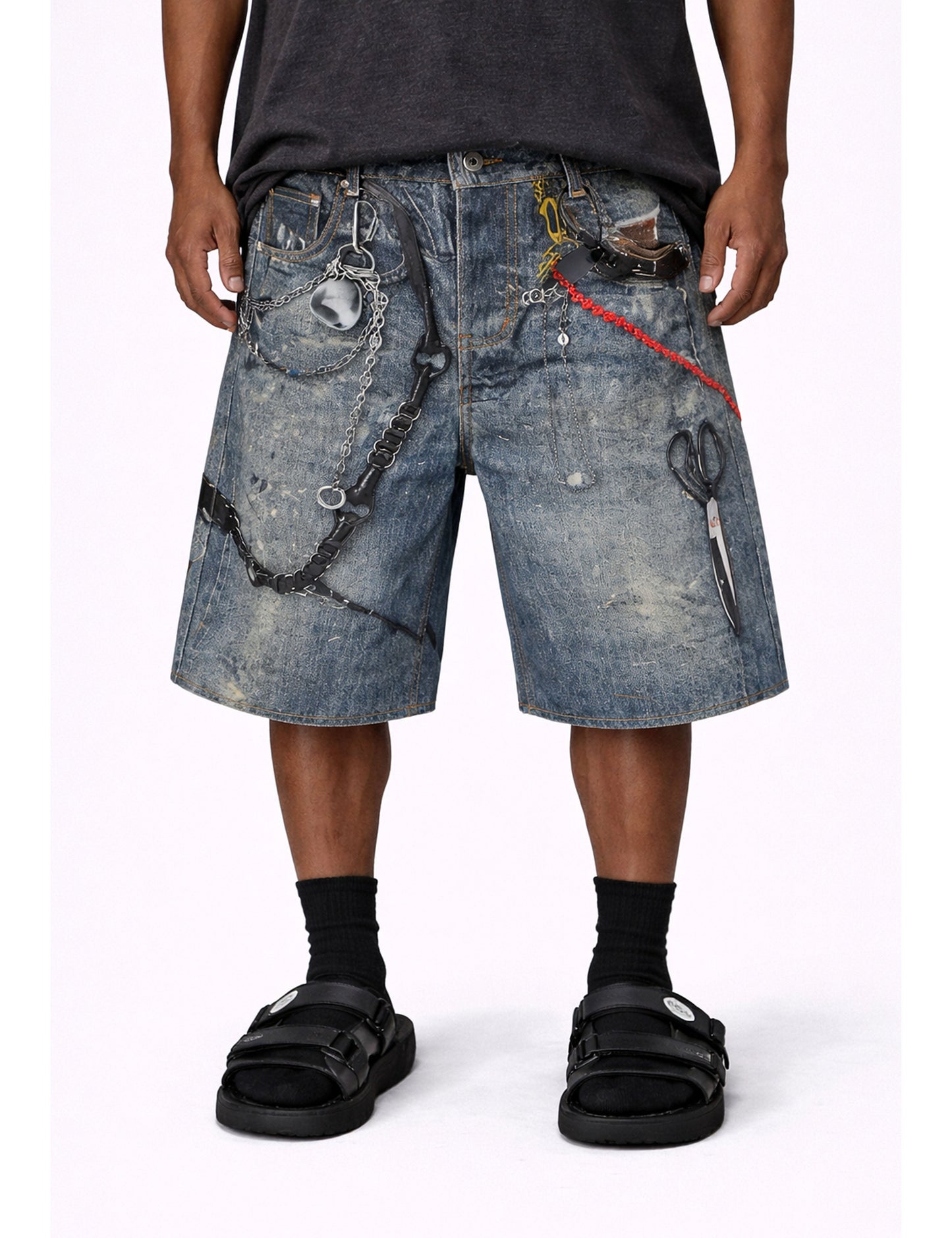 HARDWARE DENIM SHORTS Denim Shorts | STREETWEAR APPAREL | UNDEVELOPED