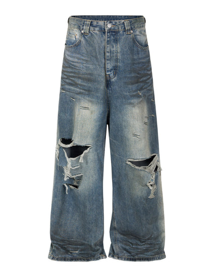 WIDEBOY DESTROYED DENIM Denim | STREETWEAR APPAREL | UNDEVELOPED