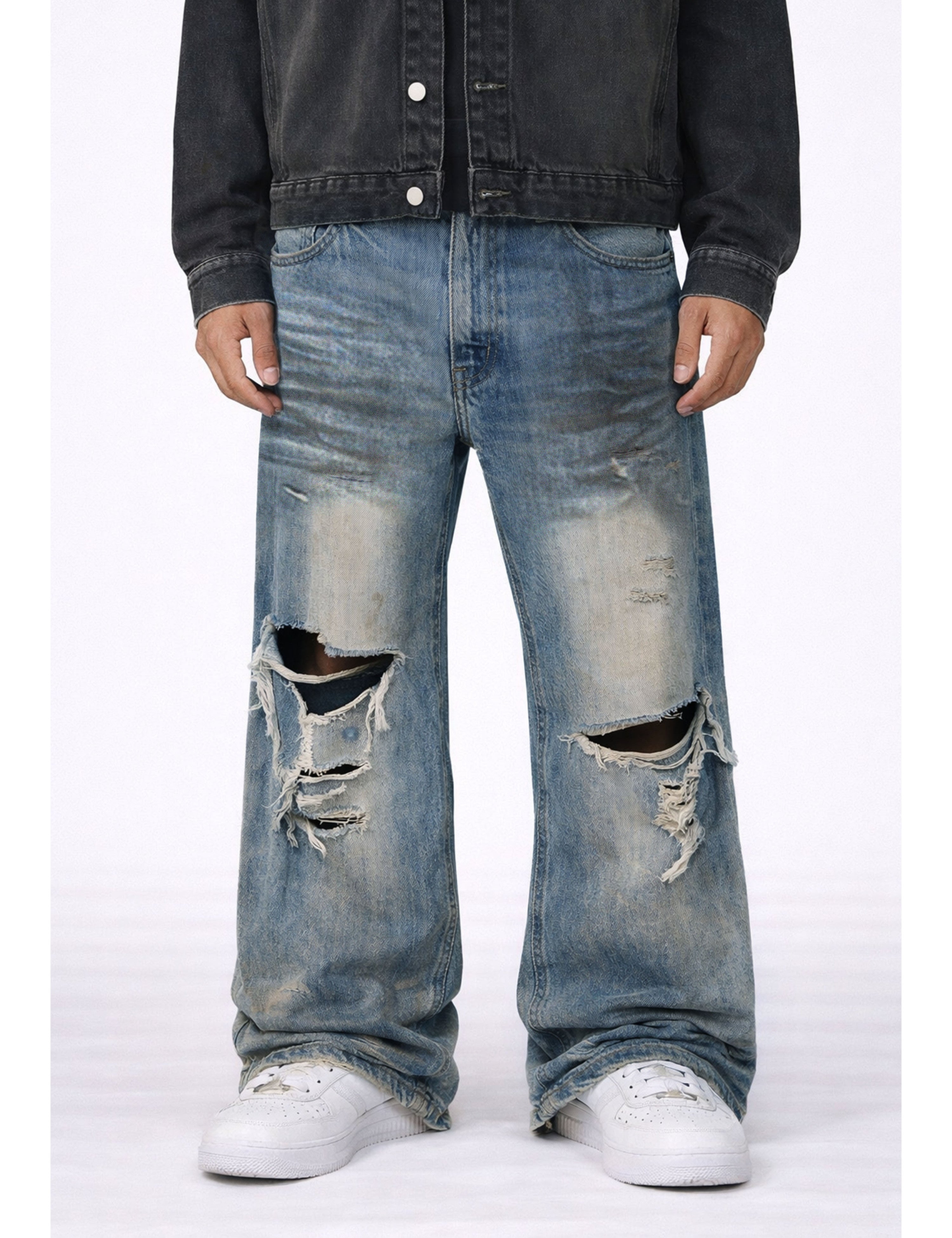 Wideboy Destroyed Denim | Streetwear Denim | UNDEVELOPED