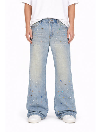 AZUL COLORED GEMSTONE DENIM Denim | STREETWEAR APPAREL | UNDEVELOPED