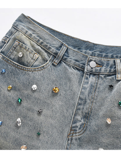 AZUL COLORED GEMSTONE DENIM Denim | STREETWEAR APPAREL | UNDEVELOPED