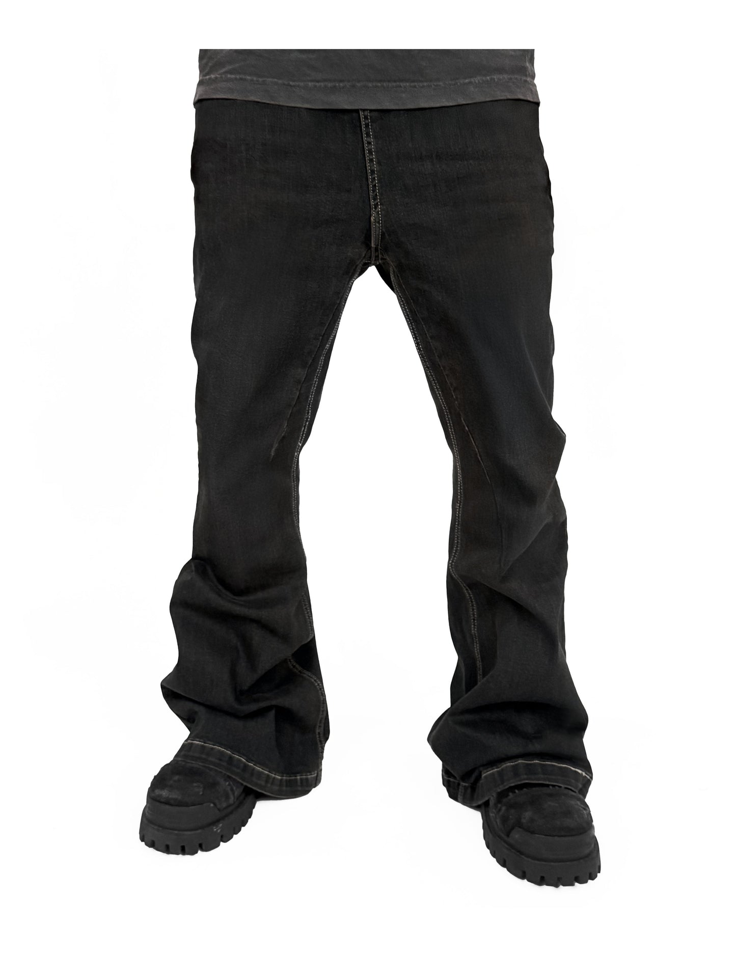 NOIR WIDEBOY FLARE DENIM (UNISEX) Denim | STREETWEAR APPAREL | UNDEVELOPED