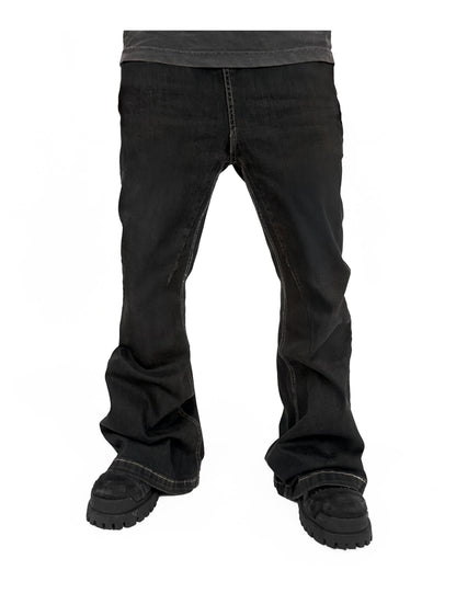 NOIR WIDEBOY FLARE DENIM (UNISEX) Denim | STREETWEAR APPAREL | UNDEVELOPED