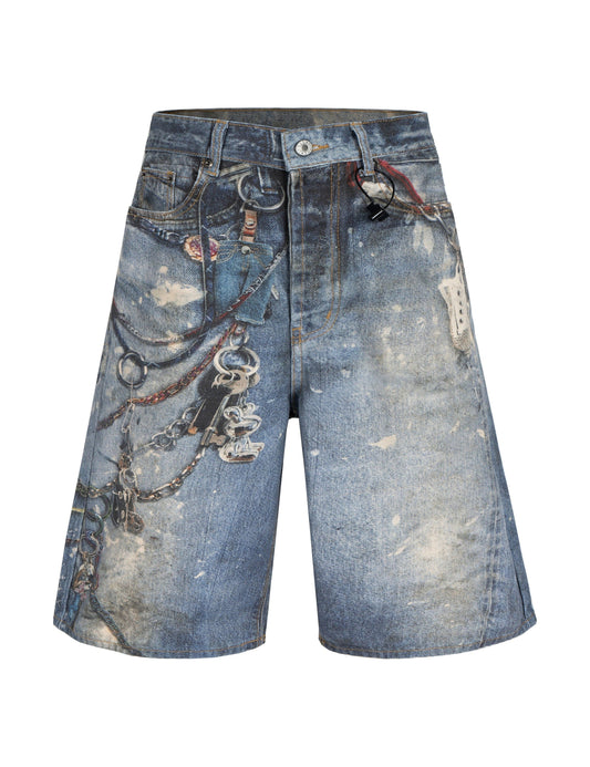 LOCKSMITH DENIM SHORTS Denim Shorts | STREETWEAR APPAREL | UNDEVELOPED