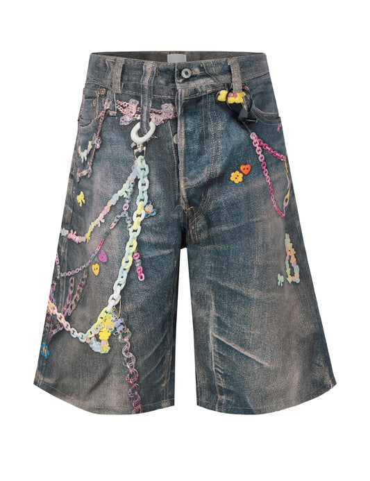 LUCKY DENIM SHORTS Denim Shorts | STREETWEAR APPAREL | UNDEVELOPED