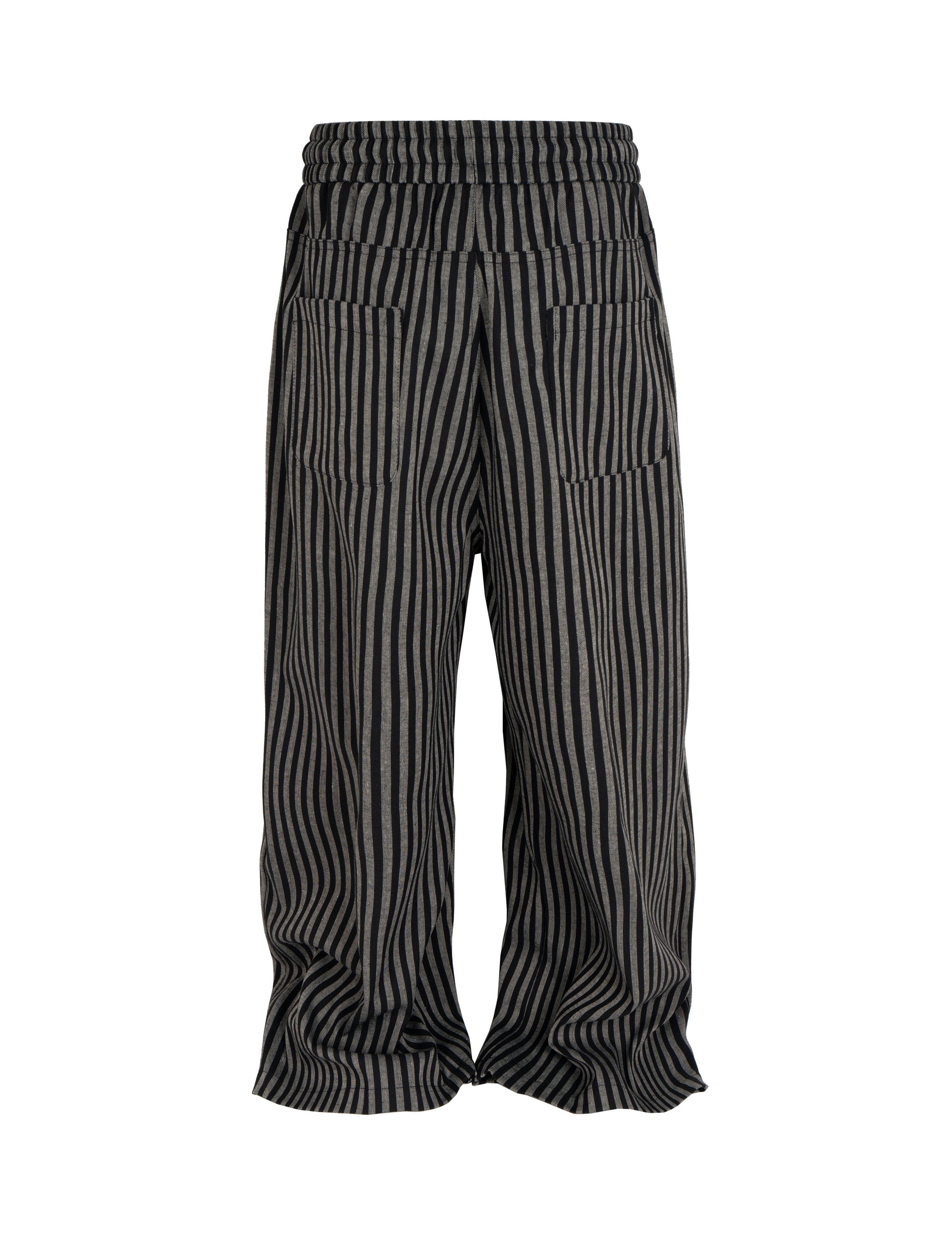 NOIR STRIPED LOUNGE PANTS (UNISEX) Cargo Pants | STREETWEAR APPAREL | UNDEVELOPED