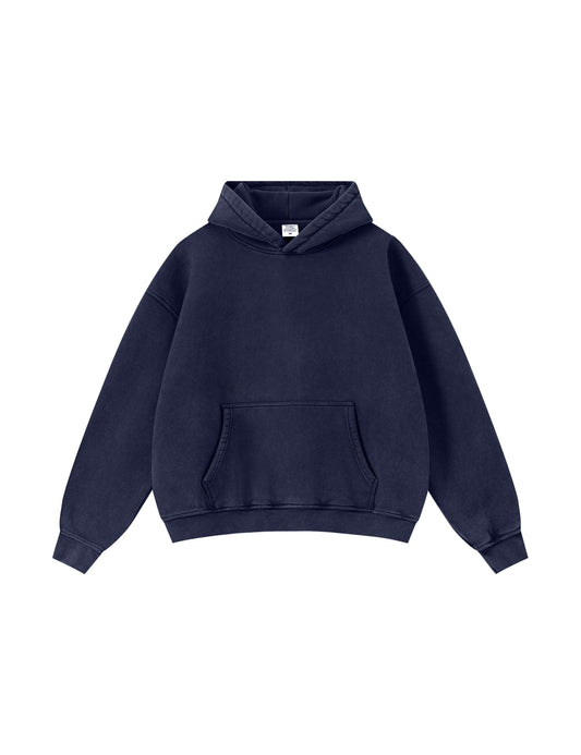 NAVY VINTAGE HOODIE Hoodies | STREETWEAR APPAREL | UNDEVELOPED