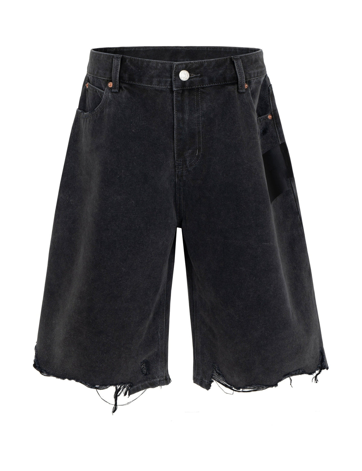 NOIR CUTOFF DENIM SHORTS Denim Shorts | STREETWEAR APPAREL | UNDEVELOPED