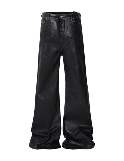 WIDEBOY WAXED FLARE DENIM Denim | STREETWEAR APPAREL | UNDEVELOPED
