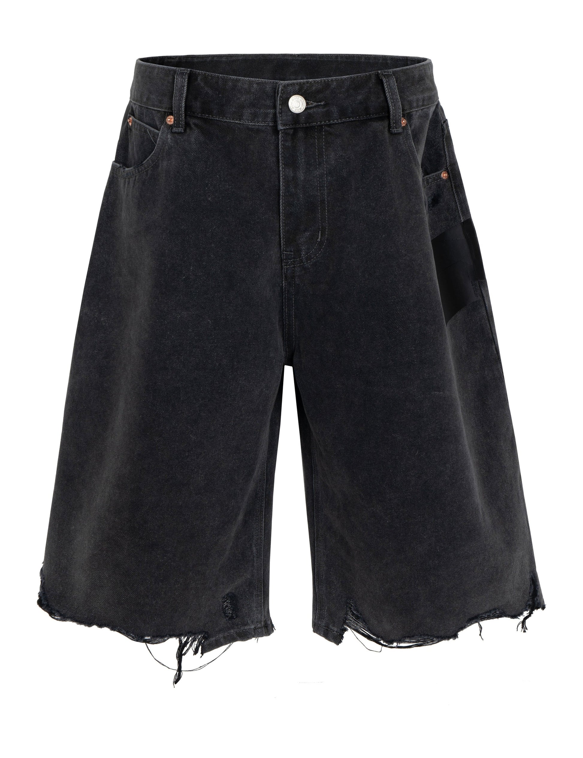 NOIR CUTOFF DENIM SHORTS Denim Shorts | STREETWEAR APPAREL | UNDEVELOPED