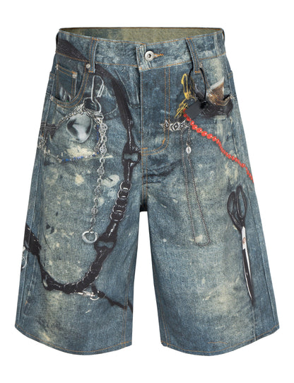 HARDWARE DENIM SHORTS Denim Shorts | STREETWEAR APPAREL | UNDEVELOPED