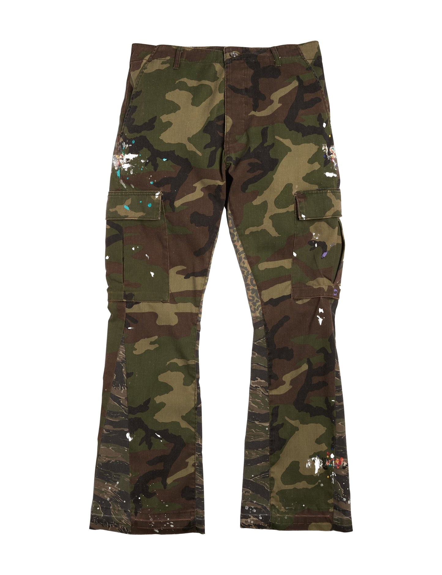 CAMO SPLIT FLARE DENIM Denim | STREETWEAR APPAREL | UNDEVELOPED