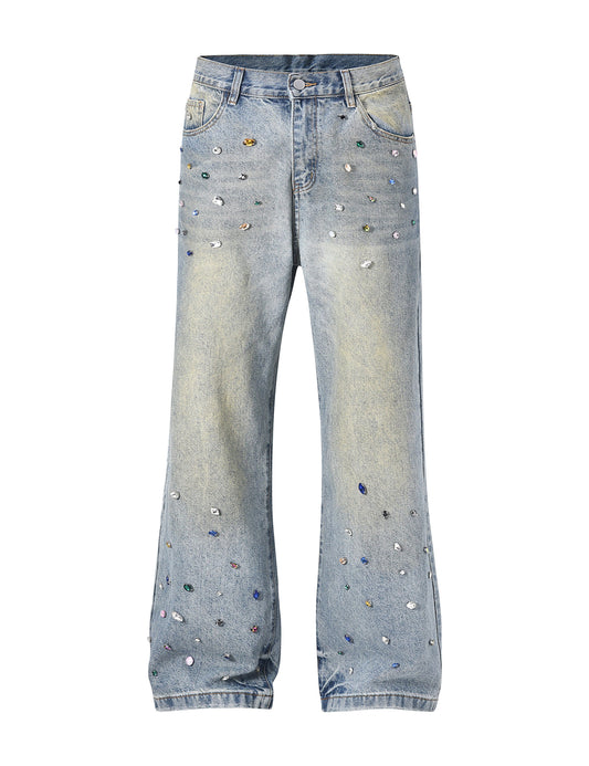AZUL COLORED GEMSTONE DENIM Denim | STREETWEAR APPAREL | UNDEVELOPED