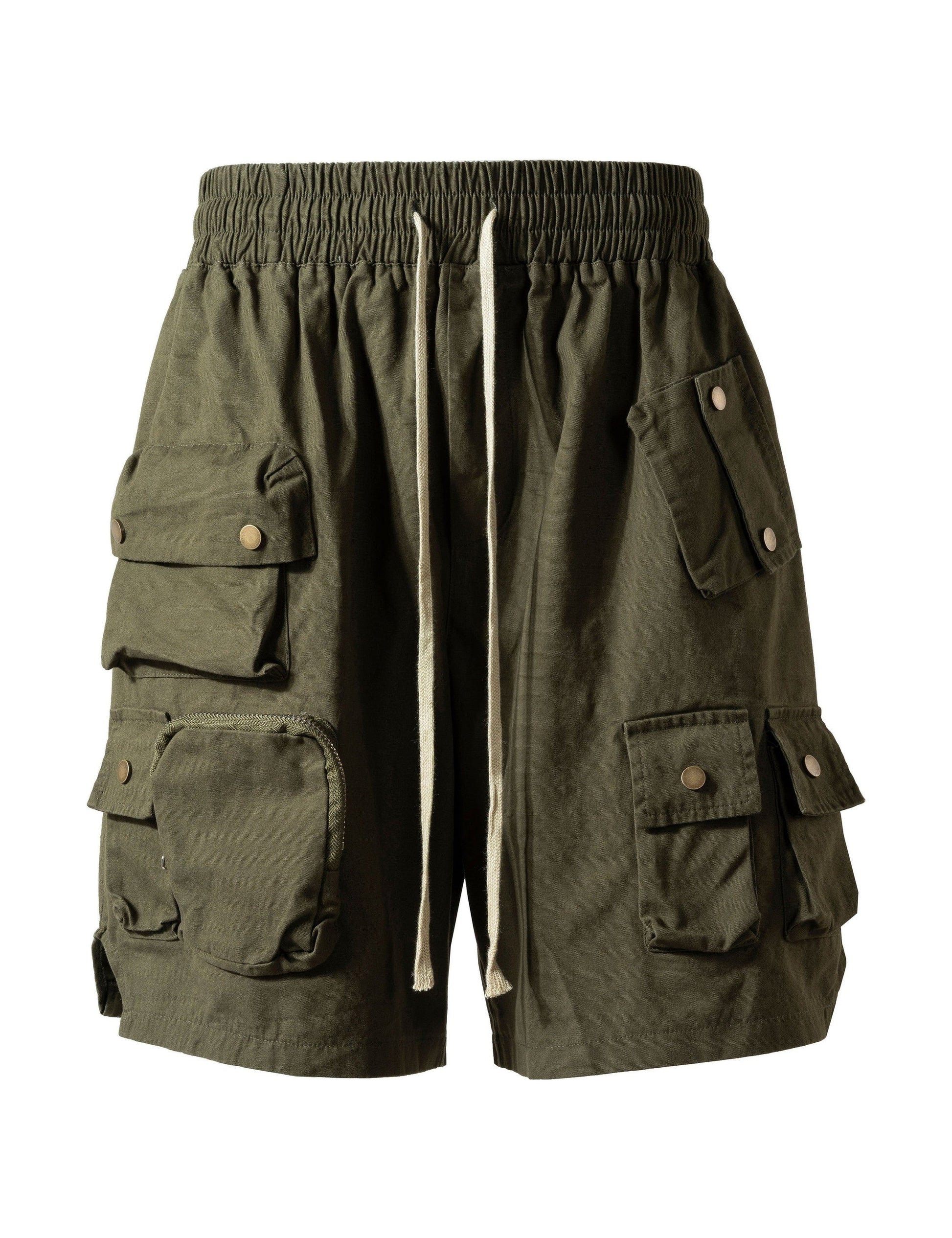 OLIVE MULTI CARGO SHORTS Cargo Shorts | STREETWEAR APPAREL | UNDEVELOPED