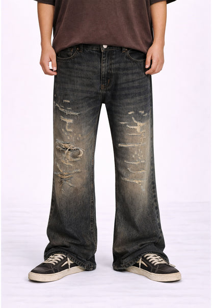 CLASSIC DISTRESSED DENIM denim | STREETWEAR APPAREL | UNDEVELOPED