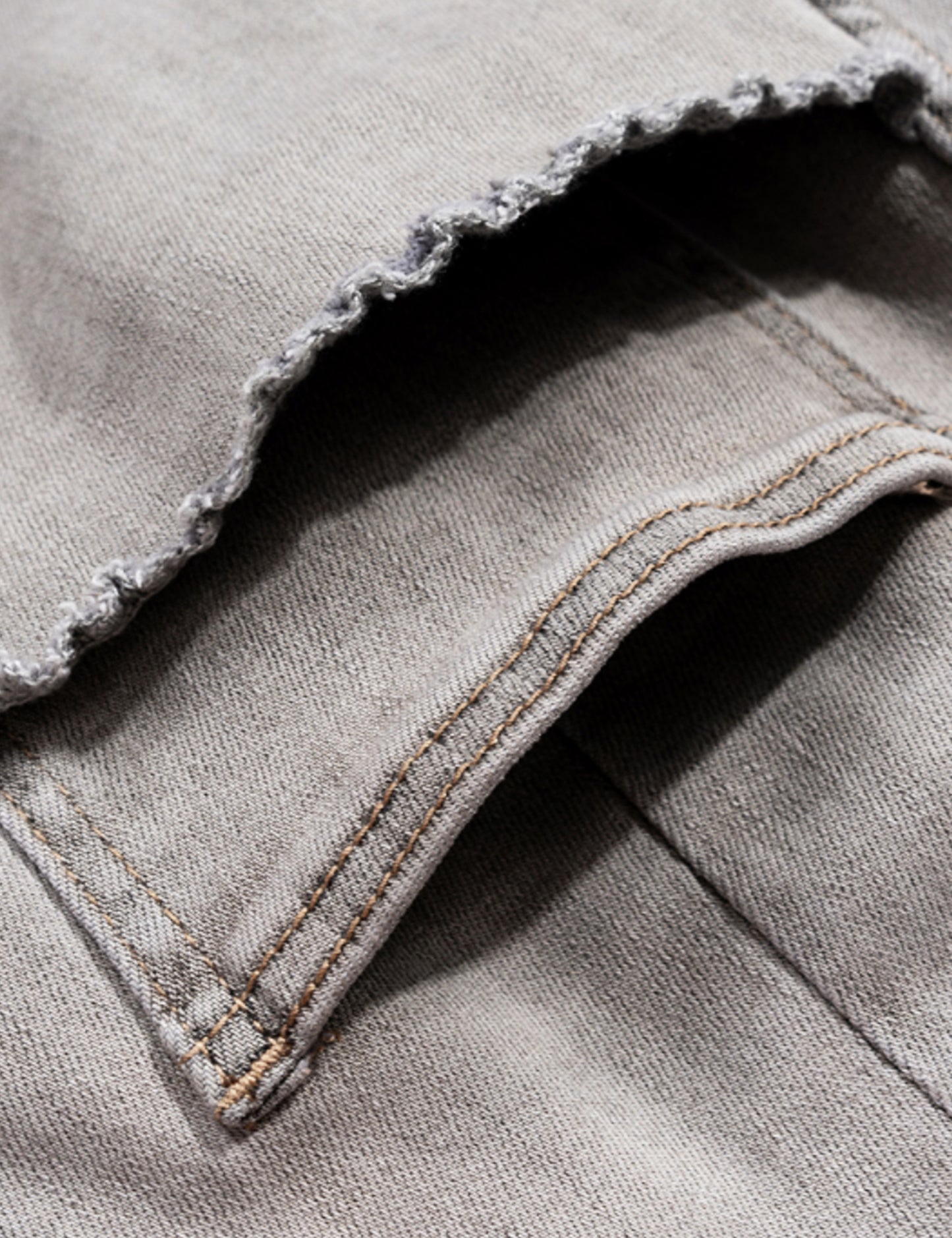 GREYSCALE PATCH FLARE DENIM