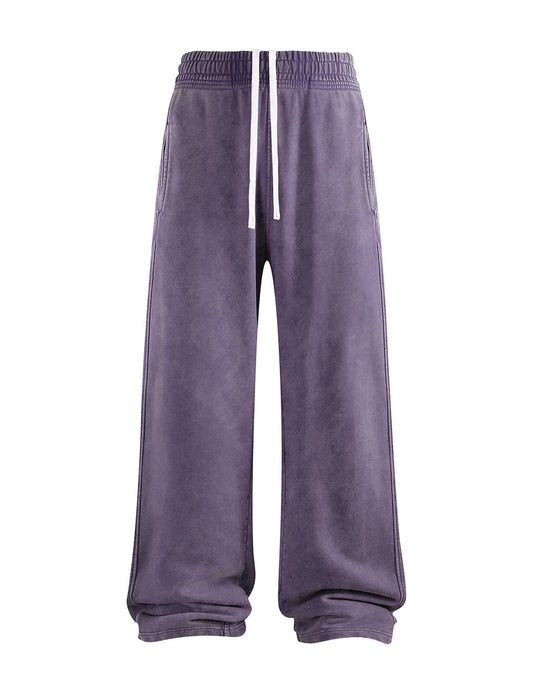 PLUM OVER-DYE SWEATPANTS Sweatpants | STREETWEAR APPAREL | UNDEVELOPED