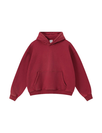 RED VINTAGE HOODIE Hoodies | STREETWEAR APPAREL | UNDEVELOPED