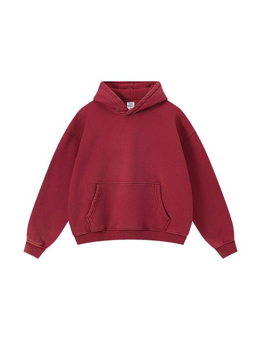 RED VINTAGE HOODIE Hoodies | STREETWEAR APPAREL | UNDEVELOPED