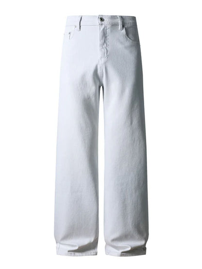 IVORY RELAXED DENIM [STRETCH] | STREETWEAR APPAREL | UNDEVELOPED