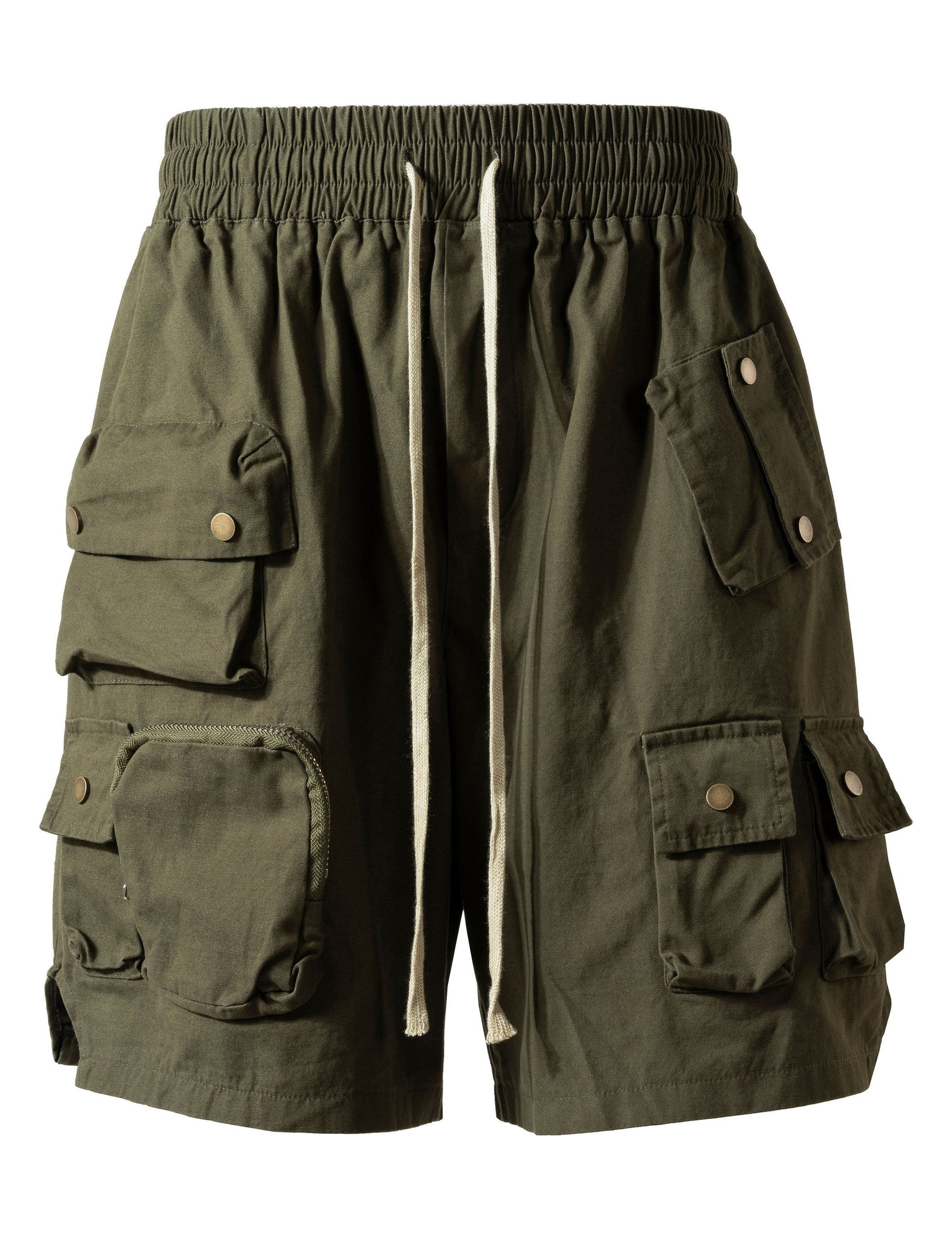 OLIVE MULTI CARGO SHORTS Cargo Shorts | STREETWEAR APPAREL | UNDEVELOPED