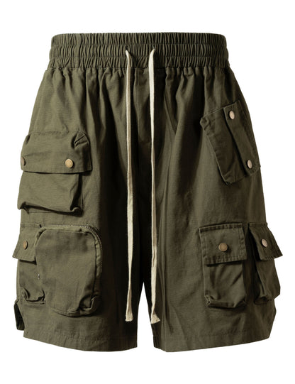 OLIVE MULTI CARGO SHORTS Cargo Shorts | STREETWEAR APPAREL | UNDEVELOPED