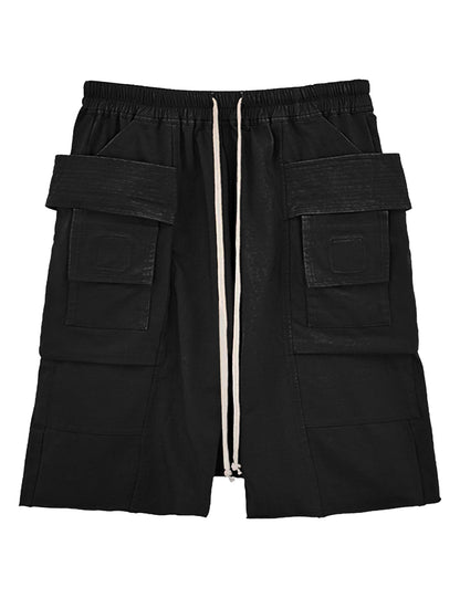 NOIR DROP-CROTCH CARGO SHORTS Cargo Shorts | STREETWEAR APPAREL | UNDEVELOPED