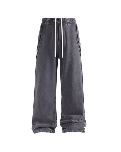 CHARCOAL PANEL SWEATPANTS — normalized product image