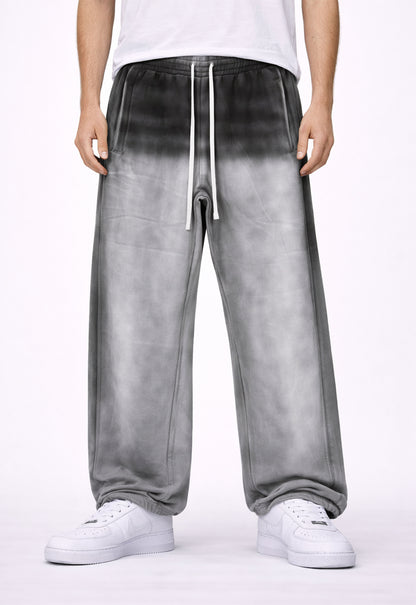 NOIR DIPPED SWEATPANTS sweatpants | STREETWEAR APPAREL | UNDEVELOPED