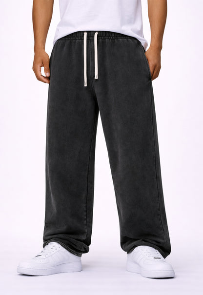 ACID WASH PANEL SWEATPANTS sweatpants | STREETWEAR APPAREL | UNDEVELOPED