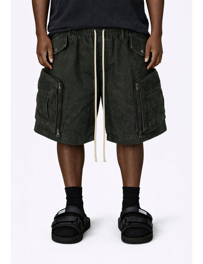 DRAWSTRING JUMBO POCKET CARGO SHORTS Cargo Shorts | STREETWEAR APPAREL | UNDEVELOPED