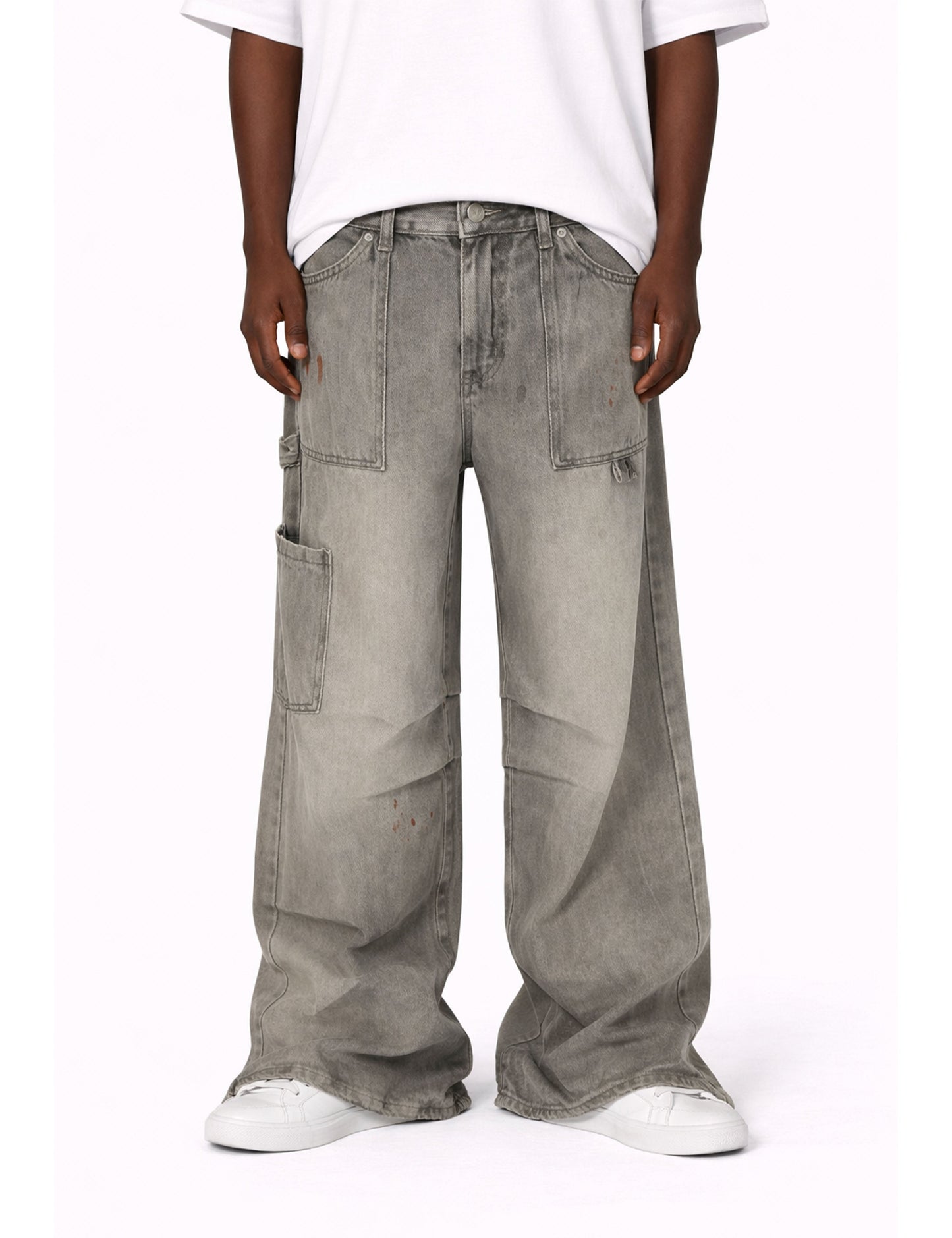 WIDEBOY WOLF CARGO DENIM Cargo Pants | STREETWEAR APPAREL | UNDEVELOPED