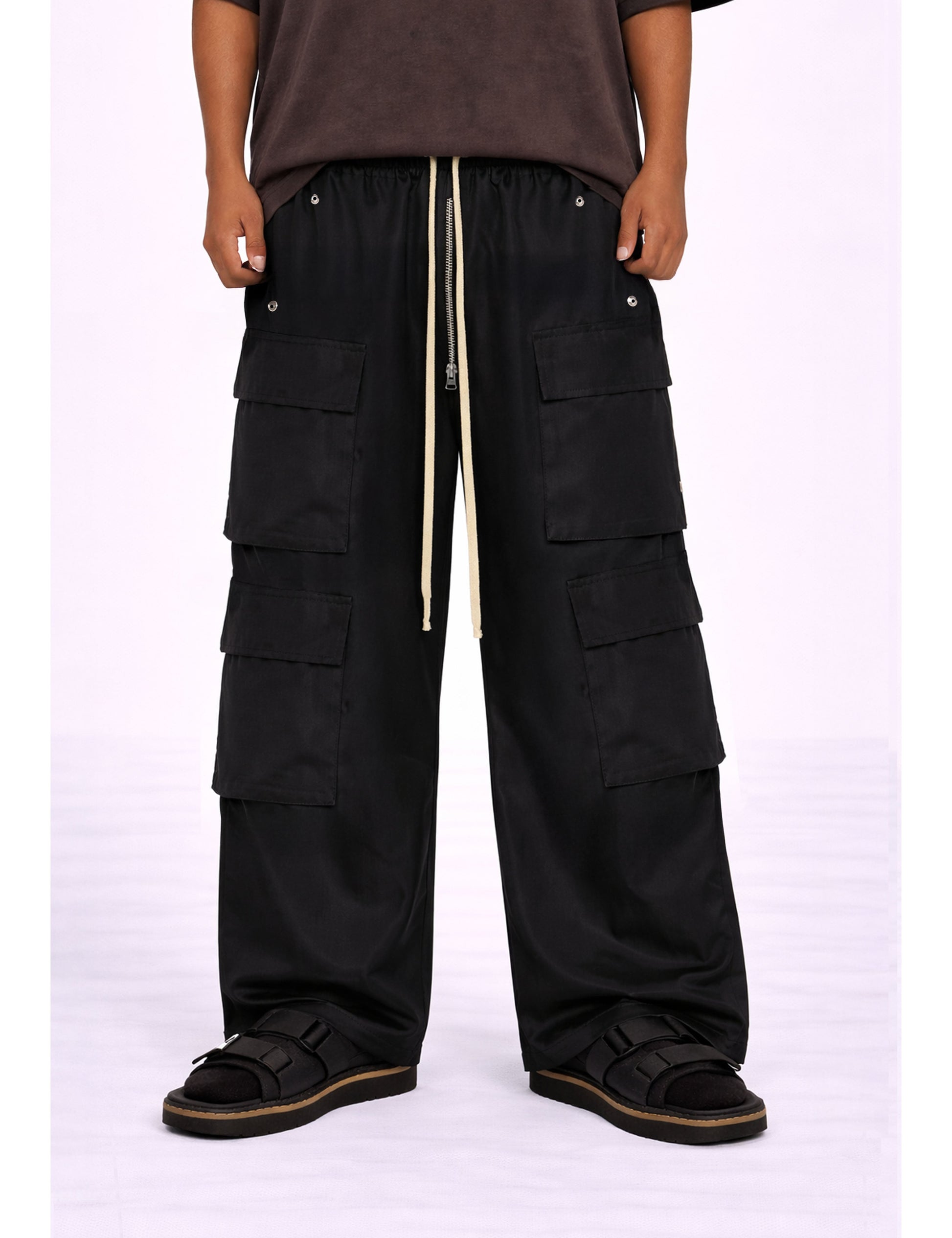 NYLON DRAWSTRING CARGO PANTS Cargo Pants | STREETWEAR APPAREL | UNDEVELOPED